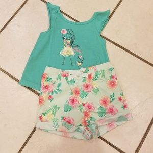 Girl's Short Outfit